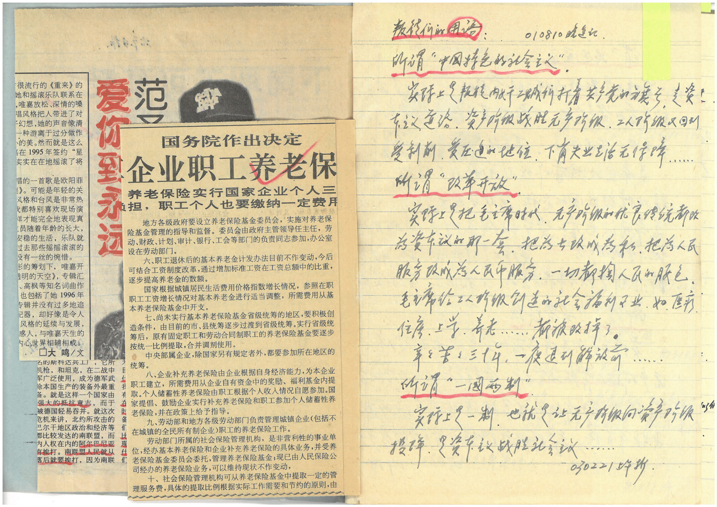 Post-Mao Era Diary Entry 1