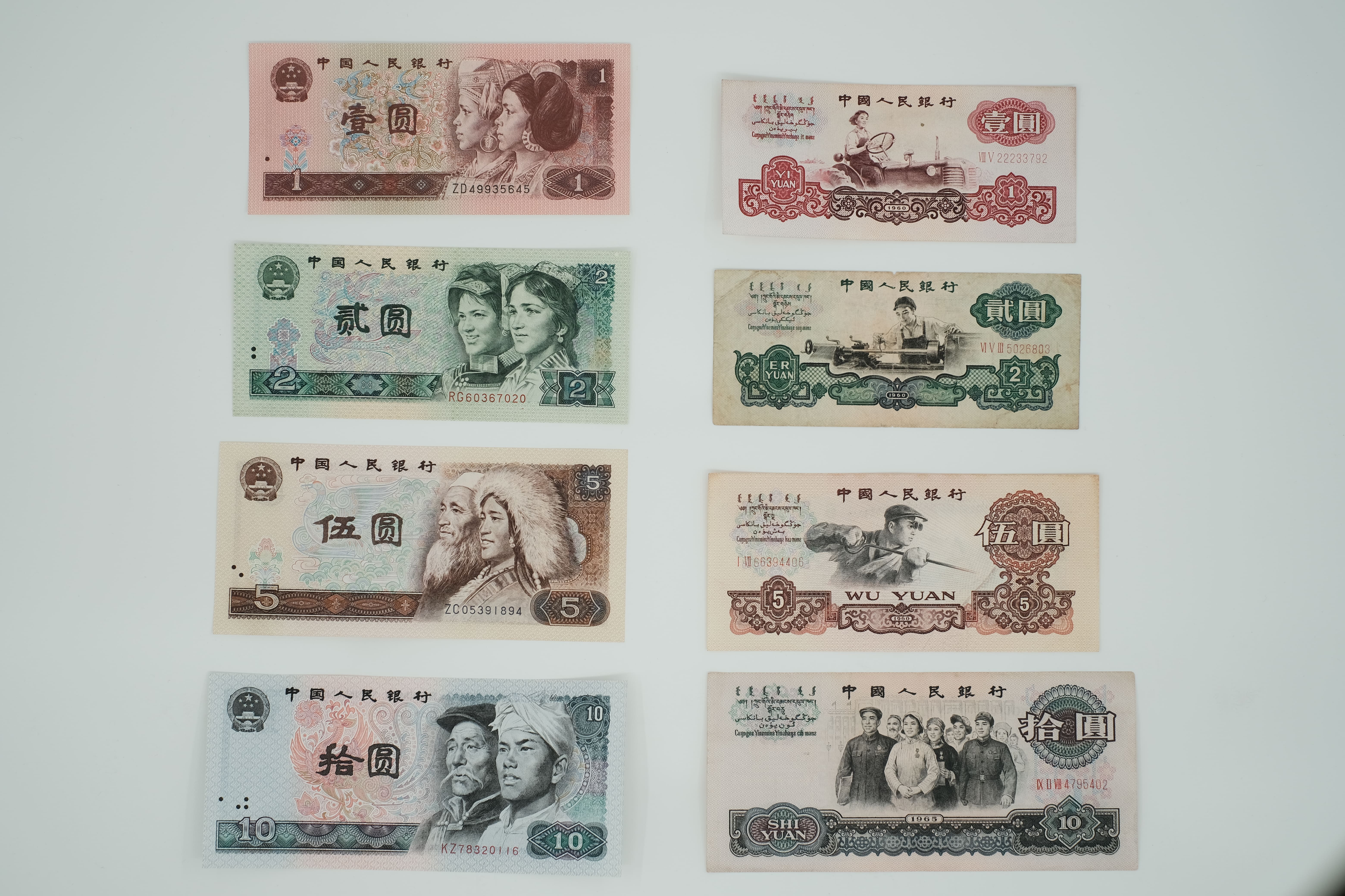 5 Yuan note from Third Series RMB